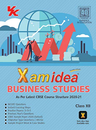 XamIdea Business Studies Class 12 CBSE (2020-21)