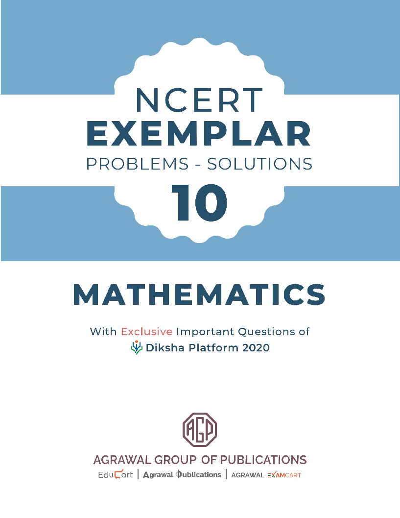Educart NCERT Mathematics Exemplar Class 10 2021 Latest Edition