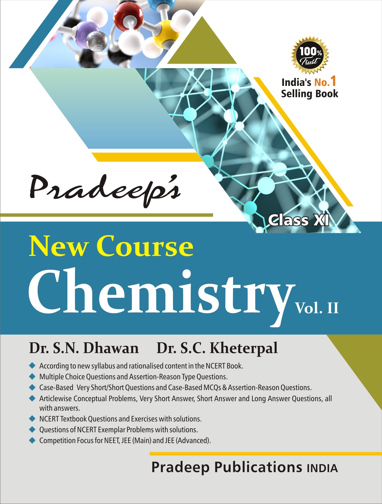 Pradeep Chemistry Class 11 Volume 2 2023-2024