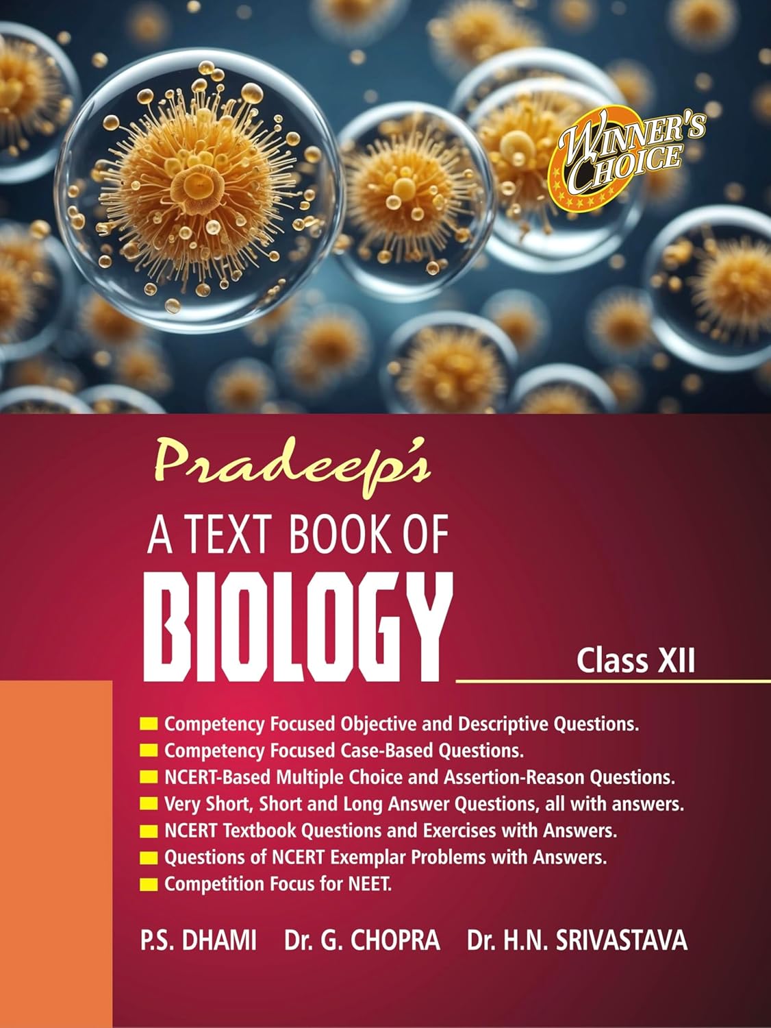 Pradeep Biology Class 12 2025-2026