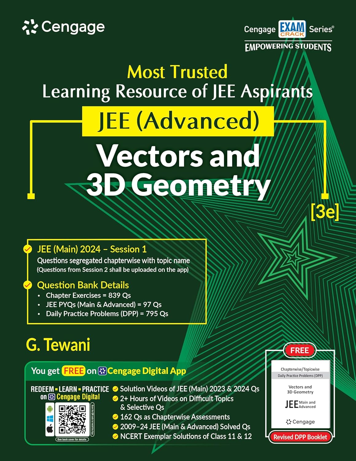 Cengage JEE Advanced Vectors and 3D Geometry